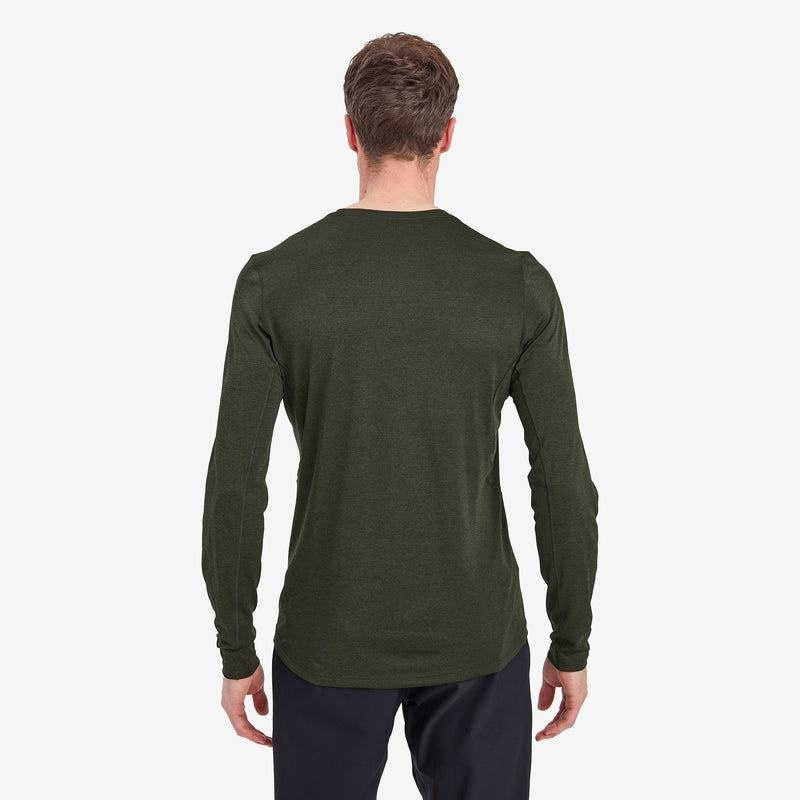 Montane Dart Long Sleeve T-shirts Herren Dunkelgrün | RNN248TL