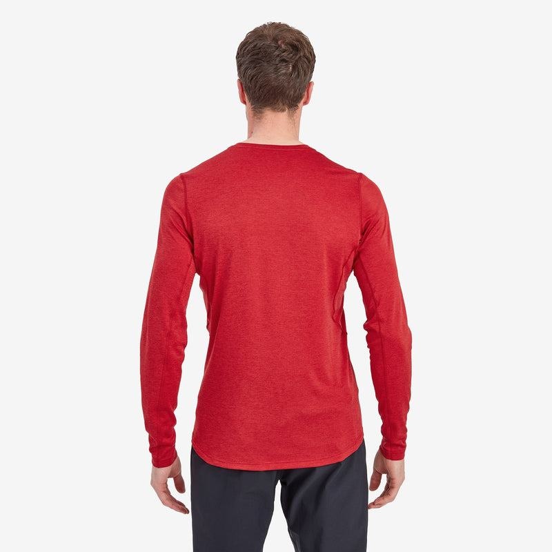 Montane Dart Long Sleeve T-shirts Herren Dunkelrot | CPT6839RF