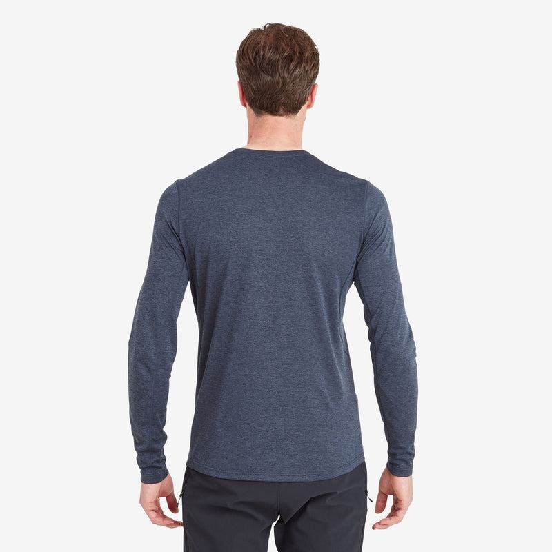 Montane Dart Long Sleeve T-shirts Herren Dunkelblau | EKI7223TR