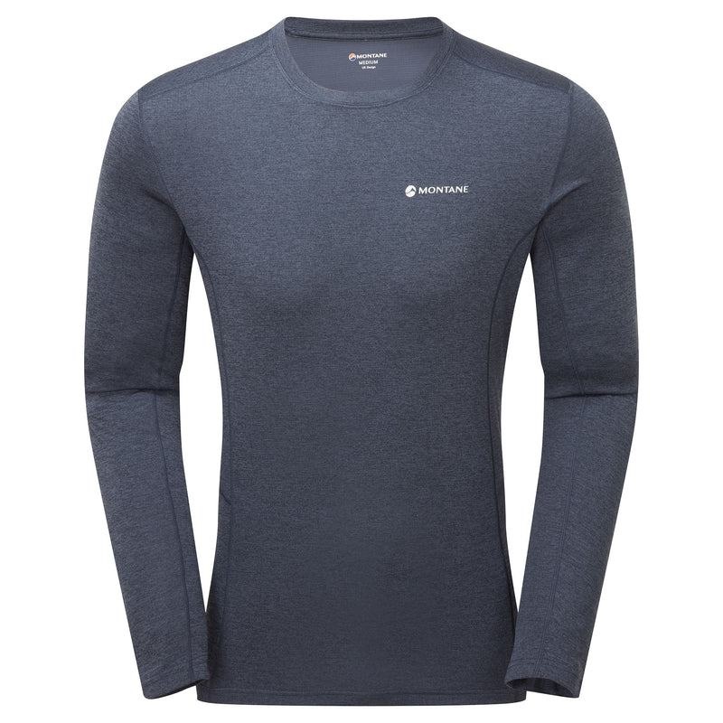 Montane Dart Long Sleeve T-shirts Herren Dunkelblau | EKI7223TR