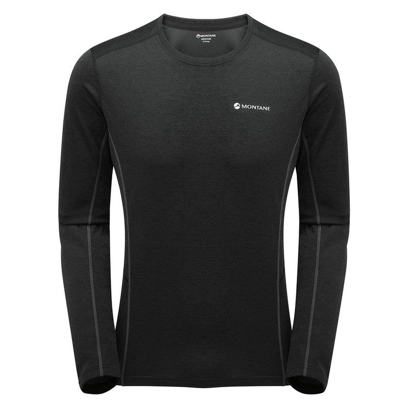 Montane Dart Long Sleeve T-shirts Herren Schwarz | BHD1253IW