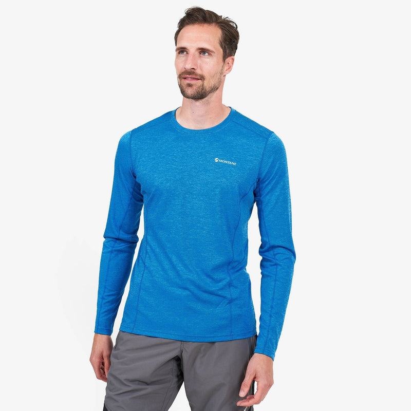 Montane Dart Long Sleeve T-shirts Herren Blau | MWE35100VC