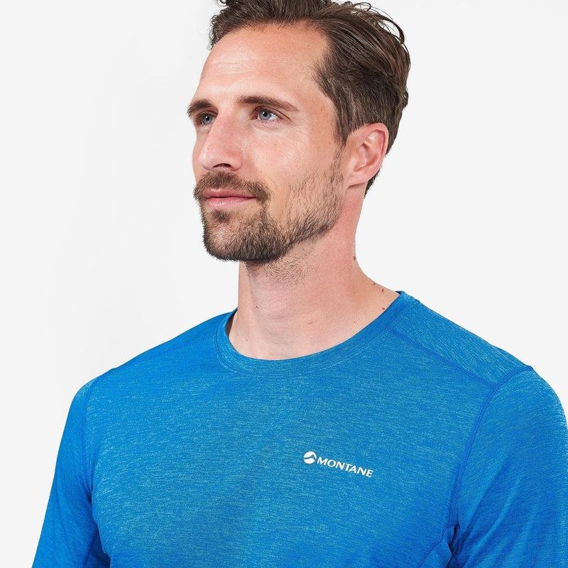 Montane Dart Long Sleeve T-shirts Herren Blau | MWE35100VC