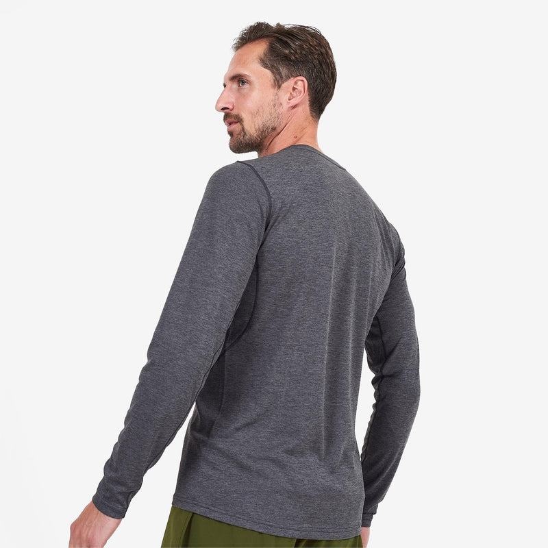 Montane Dart Long Sleeve T-shirts Herren Dunkelgrau | UHF1273UL