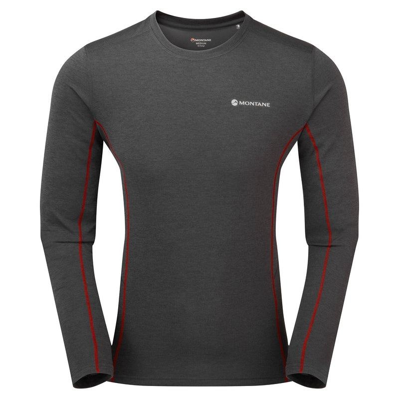 Montane Dart Long Sleeve T-shirts Herren Dunkelgrau | UHF1273UL