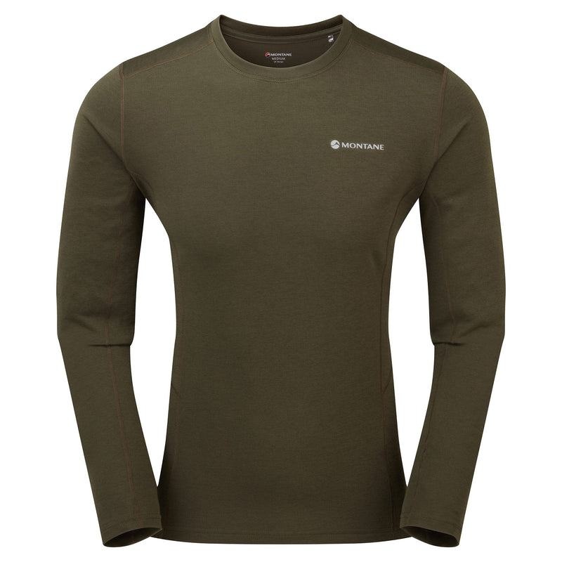 Montane Dart Long Sleeve T-shirts Herren Dunkelgrün | TSJ2541XC