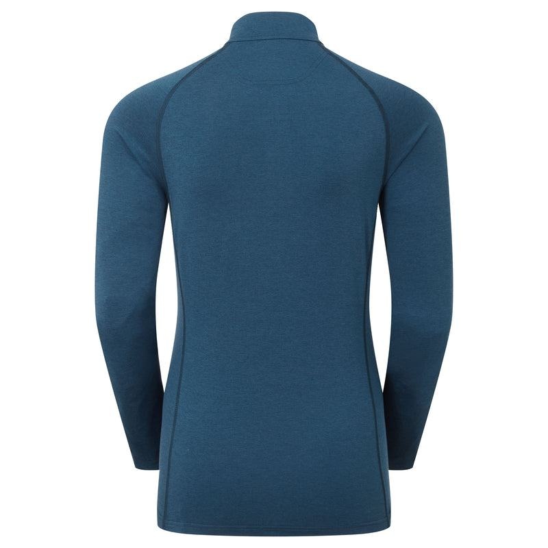 Montane Dart Thermo Zip Neck T-shirts Damen Navy Blau | JRA3421VV