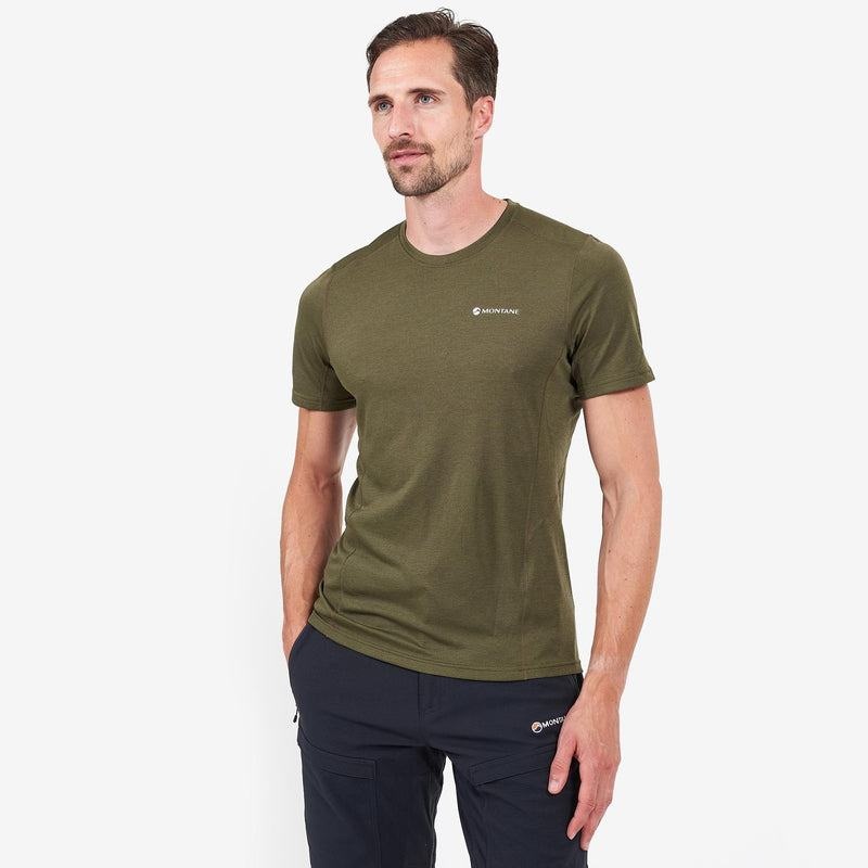 Montane Dart T-shirts Herren Dunkelgrün | LQY989YX