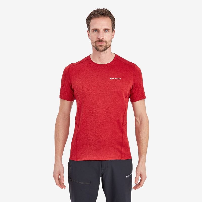 Montane Dart T-shirts Herren Dunkelrot | XSM5470NL