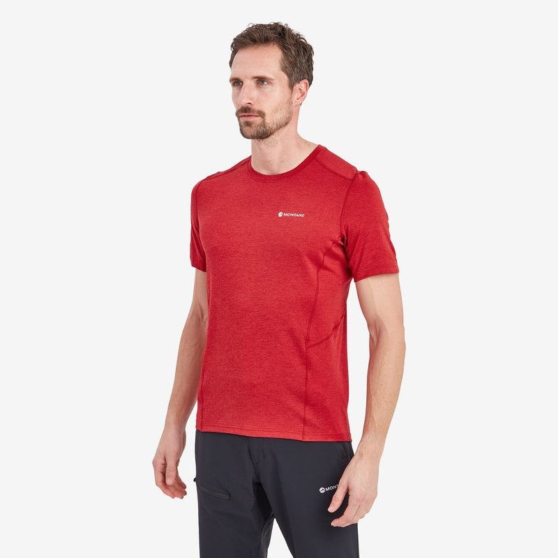 Montane Dart T-shirts Herren Dunkelrot | XSM5470NL