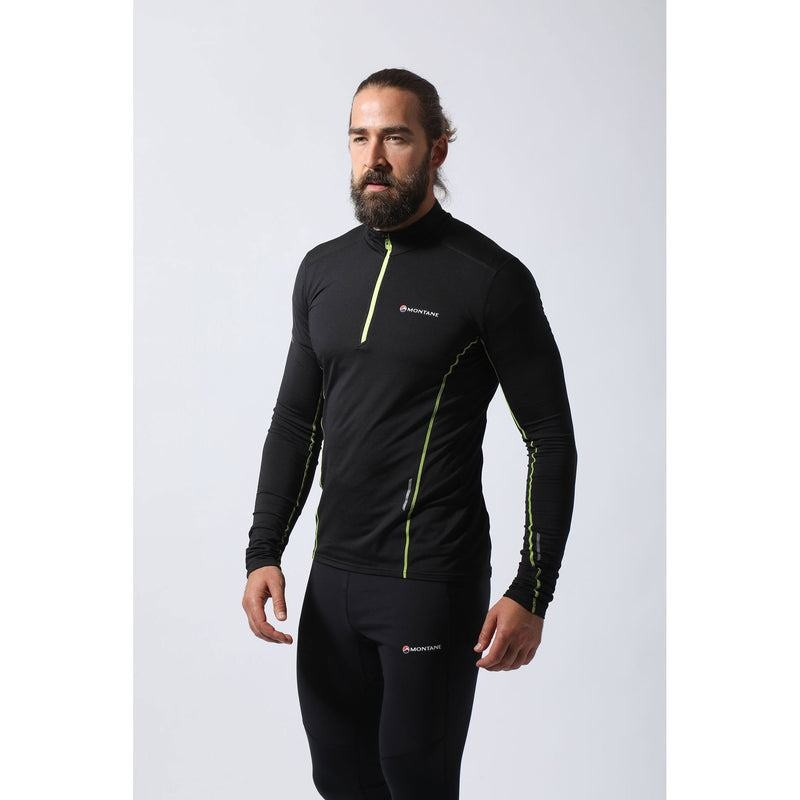 Montane Dragon Pull-On Fleecejacken Herren Schwarz | GNX725PW