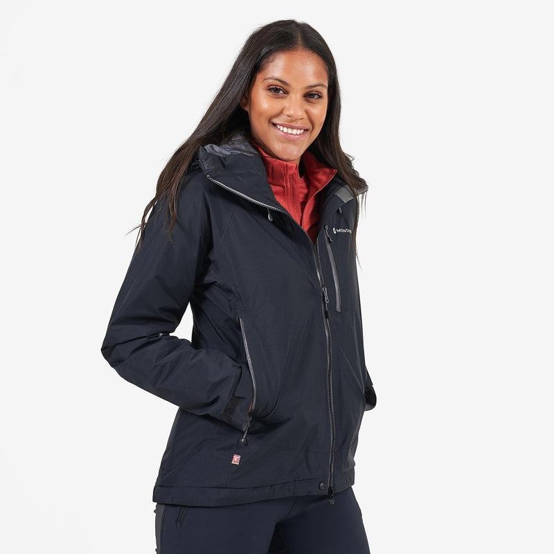 Montane Duality Insulated Wasserdichte Jacke Damen Schwarz | WGA3918RQ