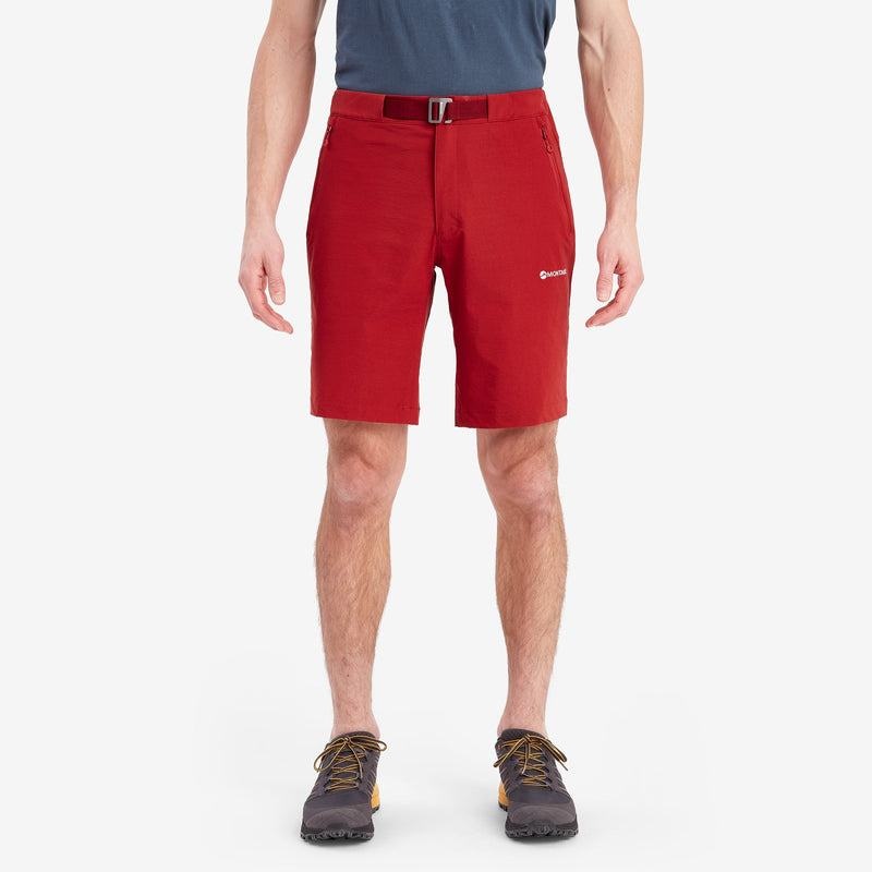 Montane Dynamic Lite Kurze Hose Herren Dunkelrot | DEA7681DK