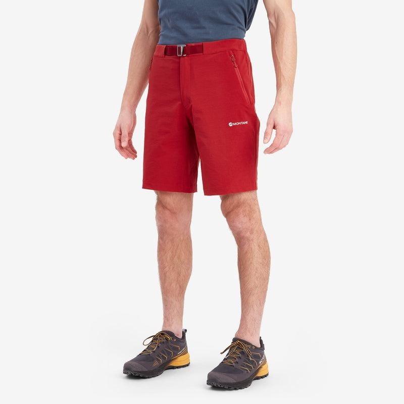 Montane Dynamic Lite Kurze Hose Herren Dunkelrot | DEA7681DK