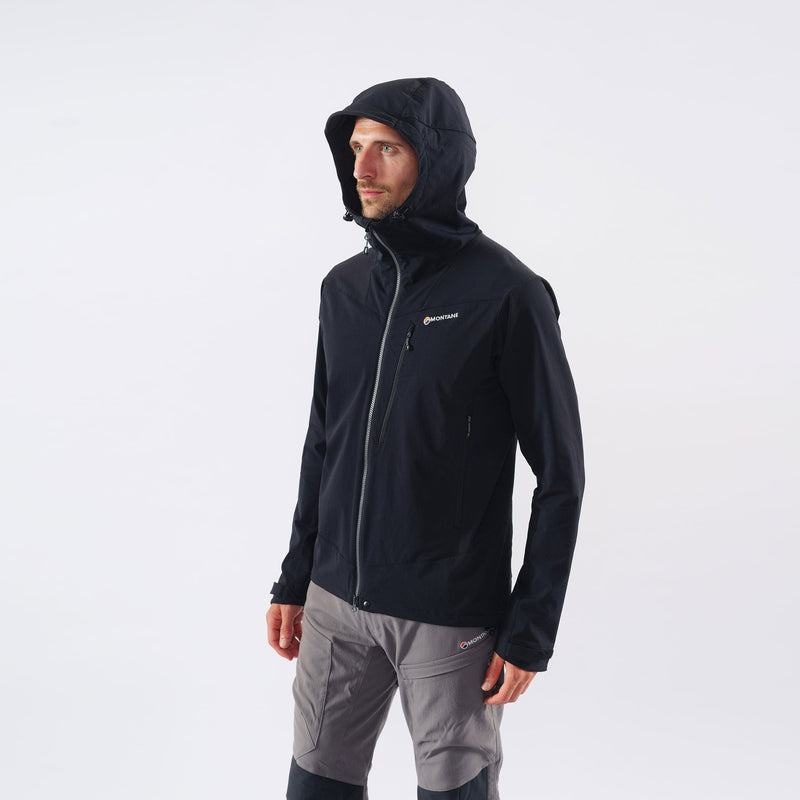 Montane Dyno LT Softshell Jacke Herren Schwarz | UPQ462CL