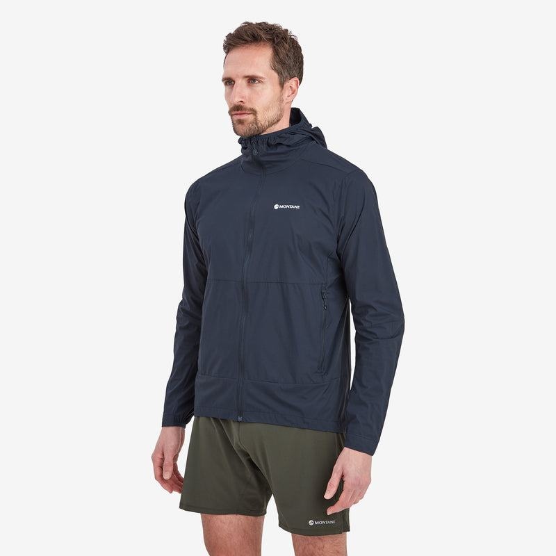 Montane Featherlite Mit Kapuze Windproof Jacken Herren Dunkelblau | AXG7066ZI