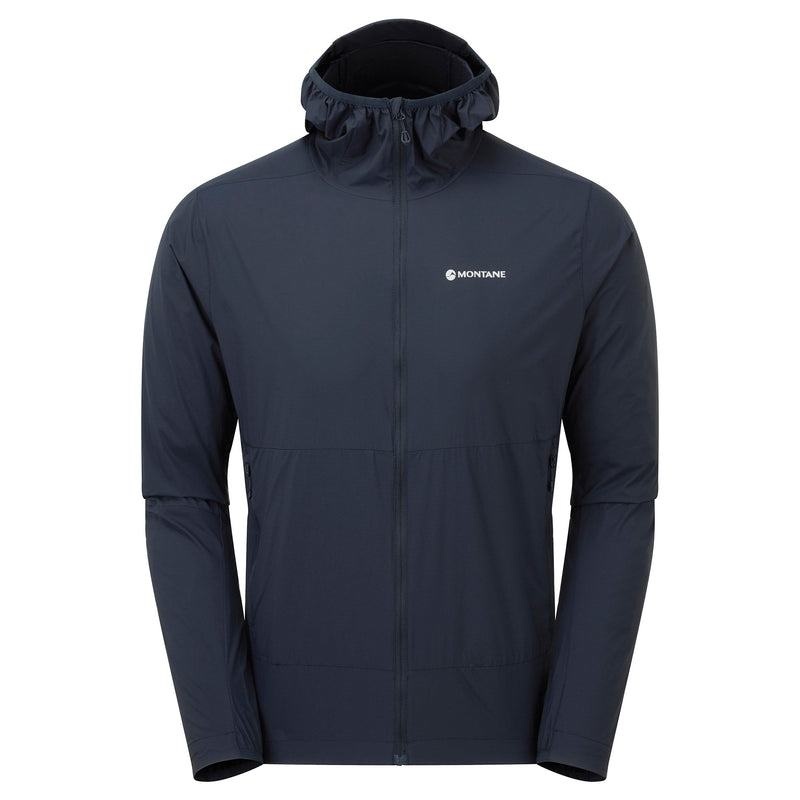 Montane Featherlite Mit Kapuze Windproof Jacken Herren Dunkelblau | AXG7066ZI