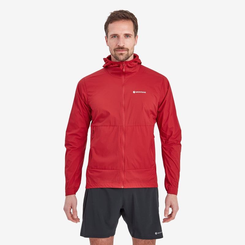 Montane Featherlite Mit Kapuze Windproof Jacken Herren Dunkelrot | HWS290AF