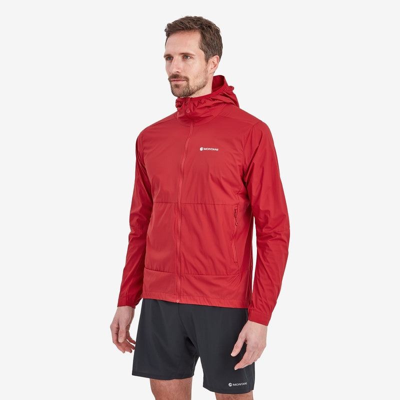 Montane Featherlite Mit Kapuze Windproof Jacken Herren Dunkelrot | HWS290AF