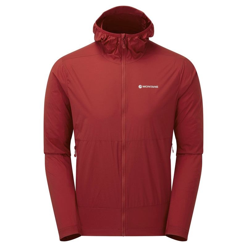 Montane Featherlite Mit Kapuze Windproof Jacken Herren Dunkelrot | HWS290AF