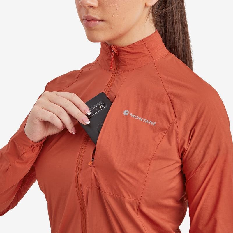 Montane Featherlite Windproof Jacken Damen Orange Rot | HPX7622HN