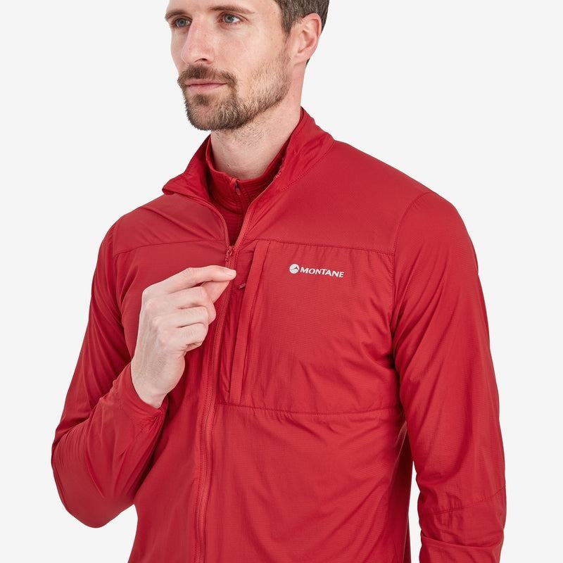 Montane Featherlite Windproof Jacken Herren Dunkelrot | SGH7787AY