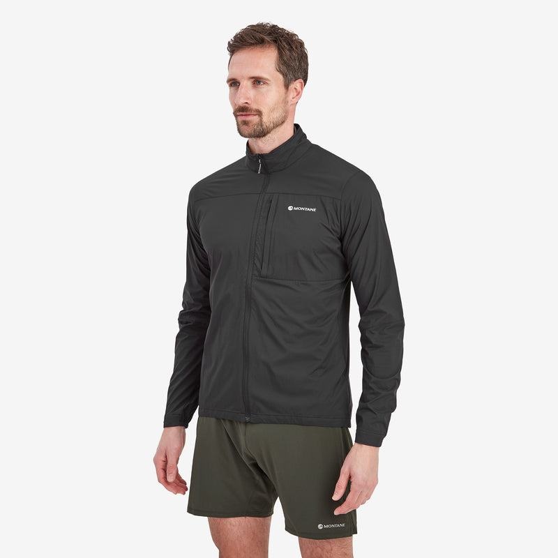 Montane Featherlite Windproof Jacken Herren Schwarz | BEU8759BB