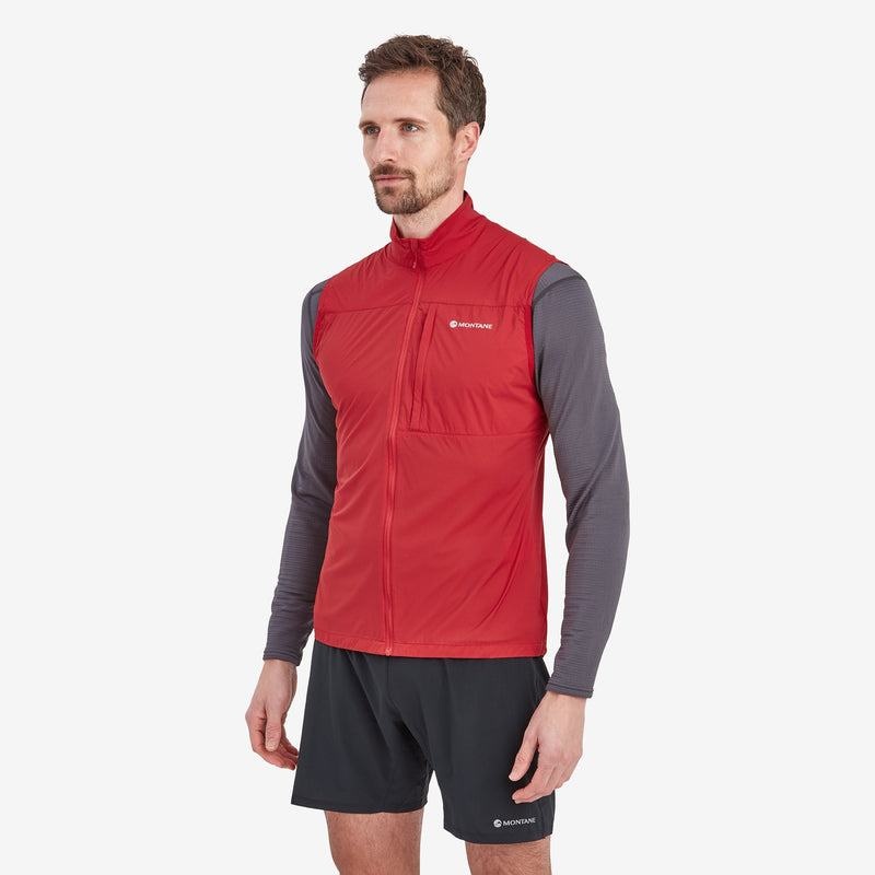 Montane Featherlite Windproof Weste Herren Dunkelrot | TGK2459UJ