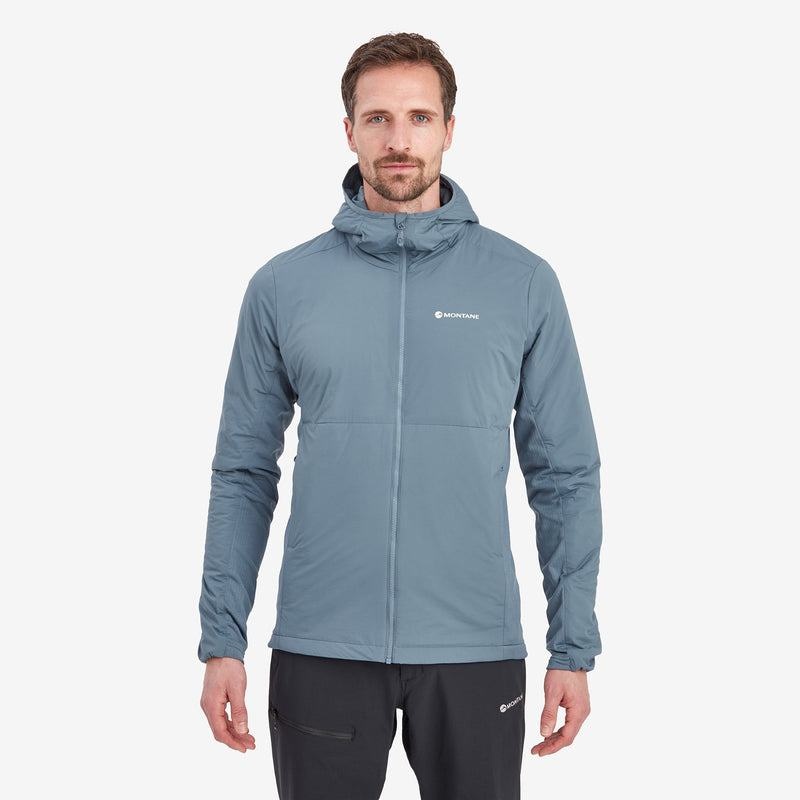 Montane Fireball Lite Mit Kapuze Isolierte Jacken Herren Grau Blau | ECH9870MB