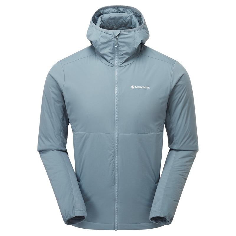 Montane Fireball Lite Mit Kapuze Isolierte Jacken Herren Grau Blau | ECH9870MB