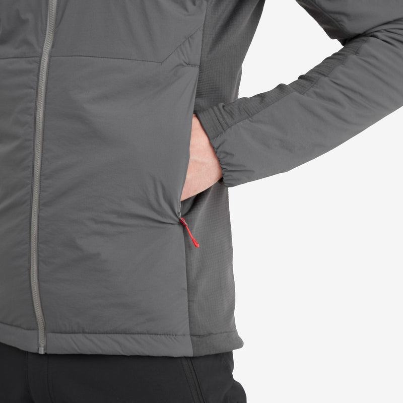 Montane Fireball Lite Mit Kapuze Isolierte Jacken Herren Dunkelgrau | XRY1128LN