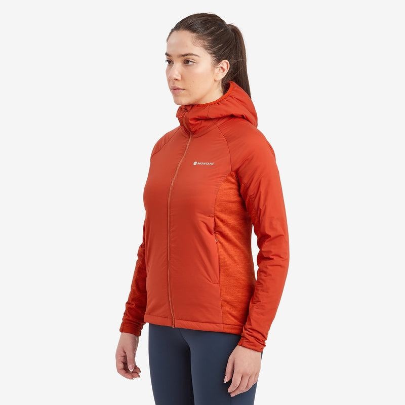 Montane Fireball Lite Mit Kapuze Isolierte Jacken Damen Orange Rot | OCJ1455OO