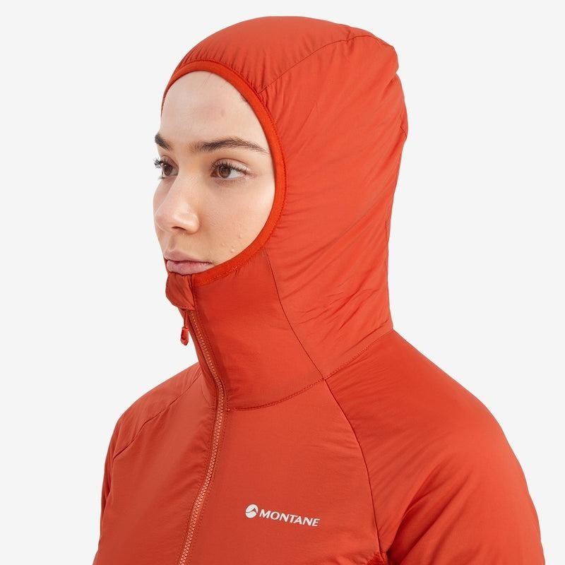 Montane Fireball Lite Mit Kapuze Isolierte Jacken Damen Orange Rot | OCJ1455OO