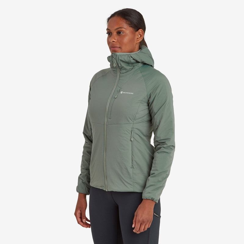 Montane Fireball Softshell Jacke Damen Grau Grün | XDN1172II