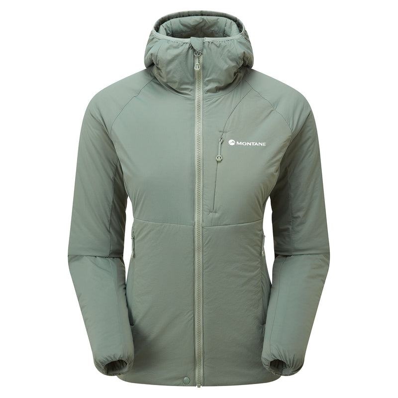 Montane Fireball Softshell Jacke Damen Grau Grün | XDN1172II