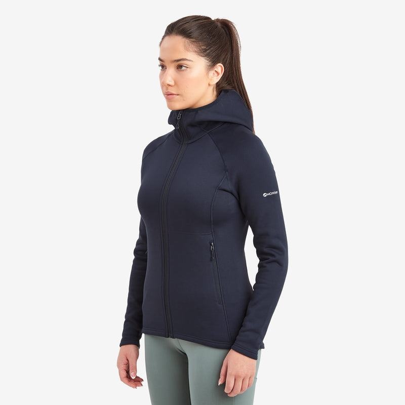 Montane Fury Mit Kapuze Fleecejacken Damen Dunkelblau | HHX2634UR