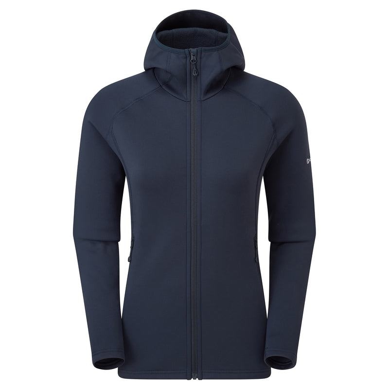 Montane Fury Mit Kapuze Fleecejacken Damen Dunkelblau | HHX2634UR