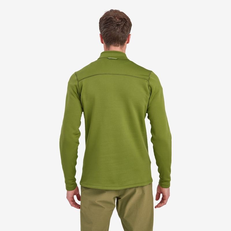 Montane Fury Zip Pull-On Fleece Herren Grün | EFF5766PL