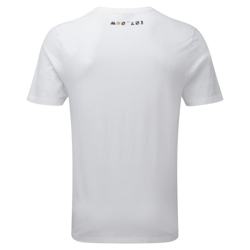 Montane Geometry T-shirts Herren Weiß | DYX2436DW