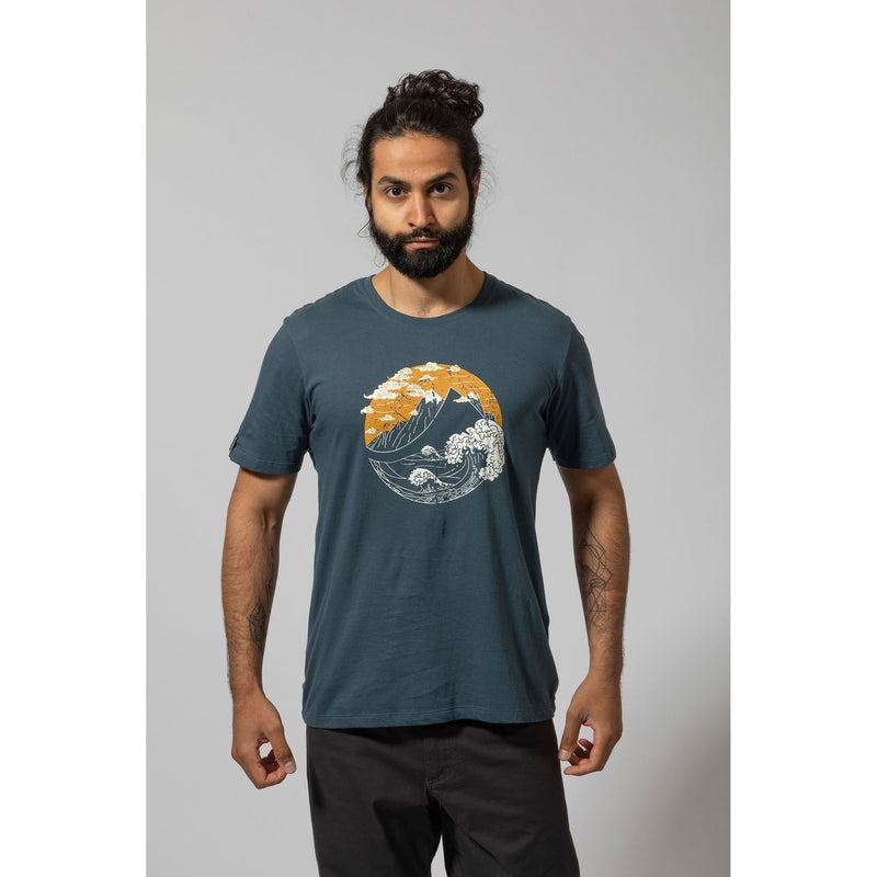 Montane Great Mountain T-shirts Herren Blau | DKC8616AT