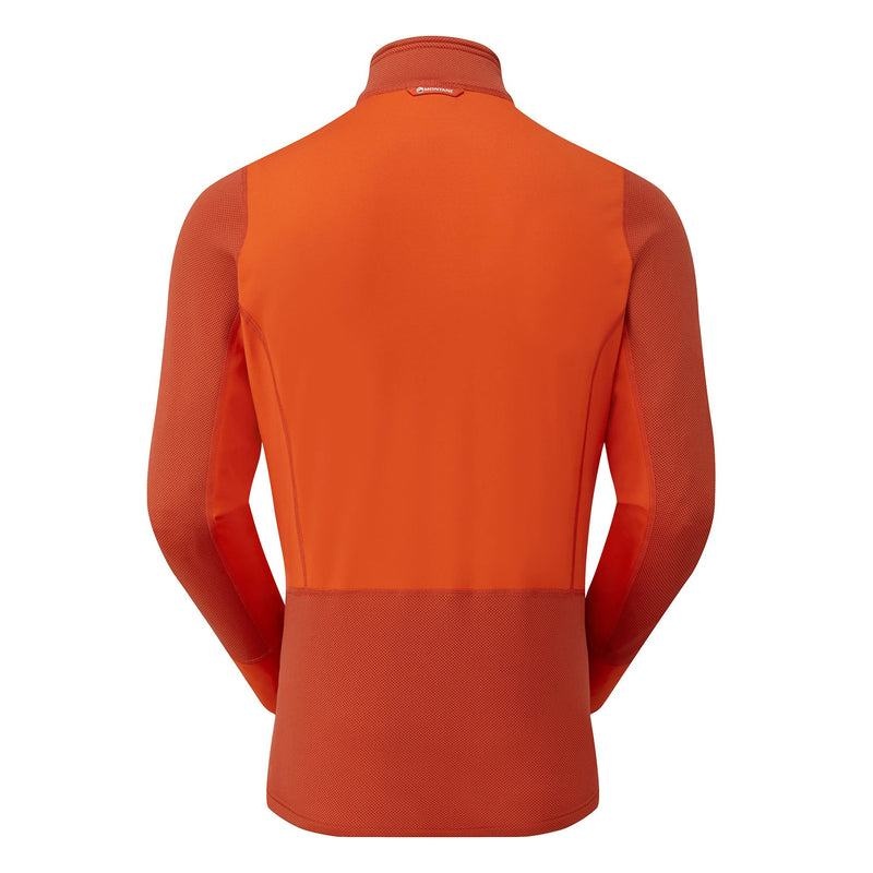 Montane Iridium Hybrid Pull-On Fleecejacken Herren Orange | KXL6942AS