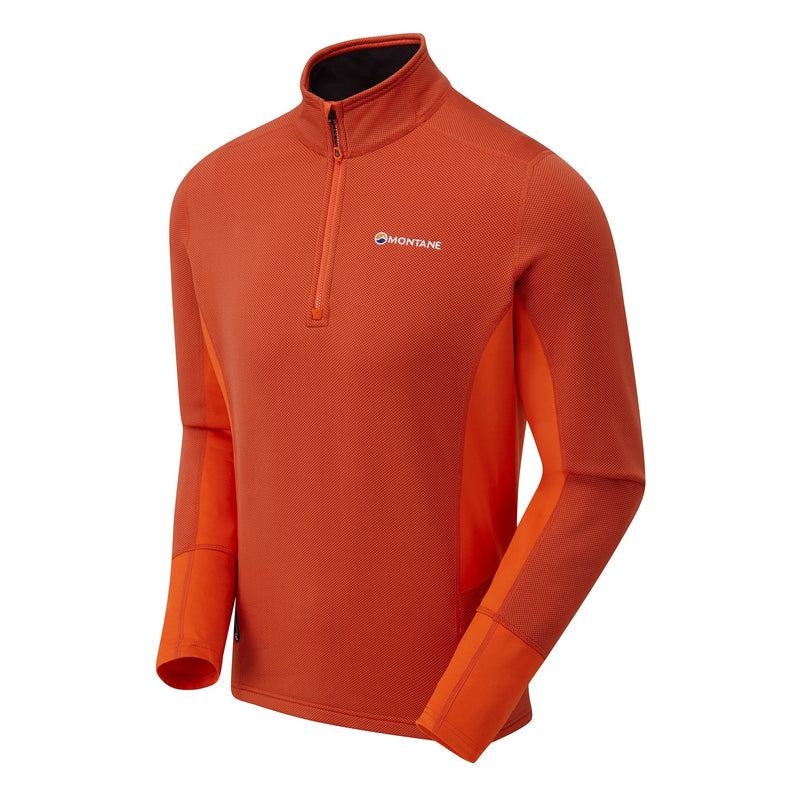 Montane Iridium Hybrid Pull-On Fleecejacken Herren Orange | KXL6942AS