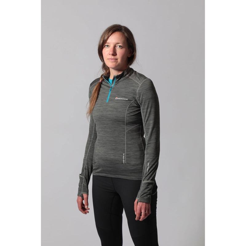 Montane Katla Pull-On Fleecejacken Damen Grau | TPI8267GP