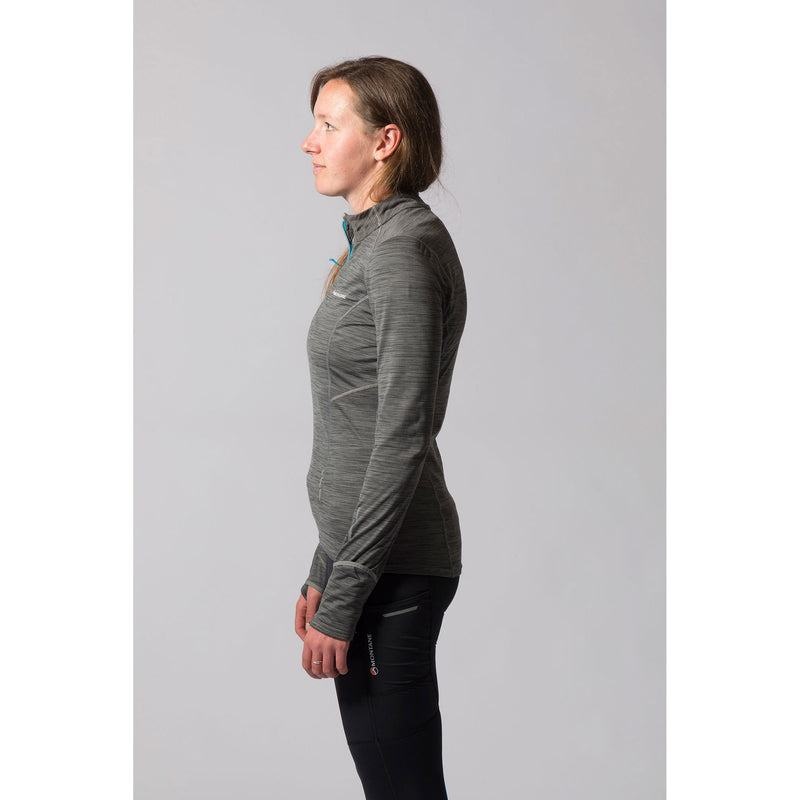 Montane Katla Pull-On Fleecejacken Damen Grau | TPI8267GP