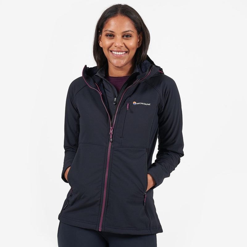 Montane Krypton Softshell Jacke Damen Schwarz | UWX1794DG