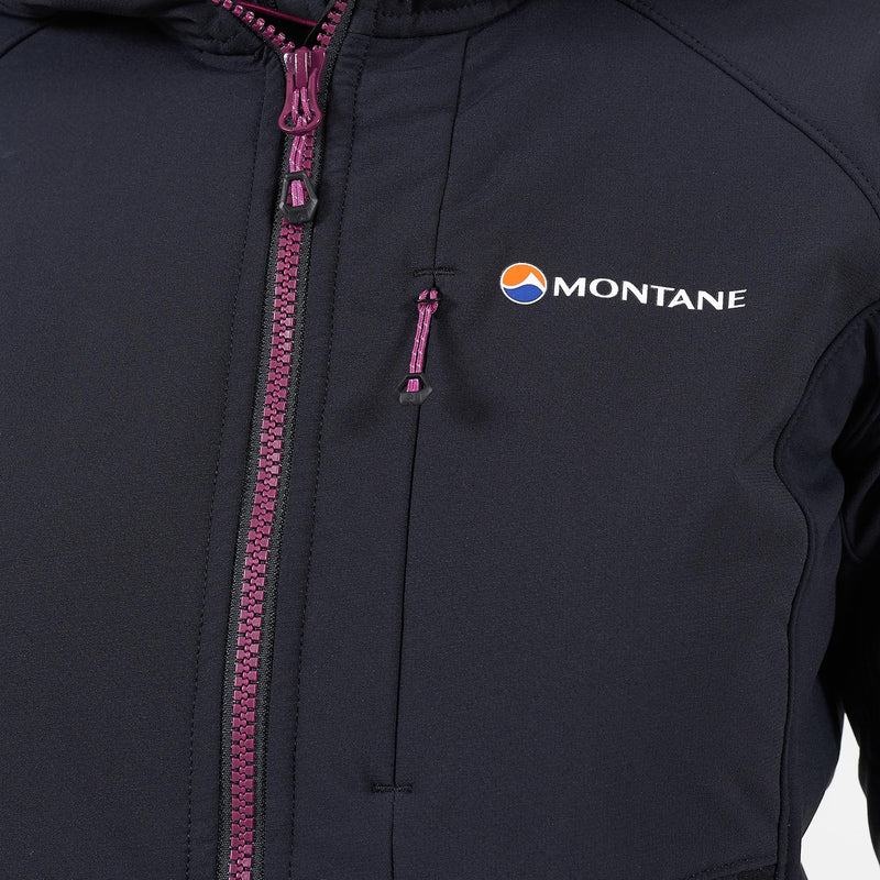 Montane Krypton Softshell Jacke Damen Schwarz | UWX1794DG