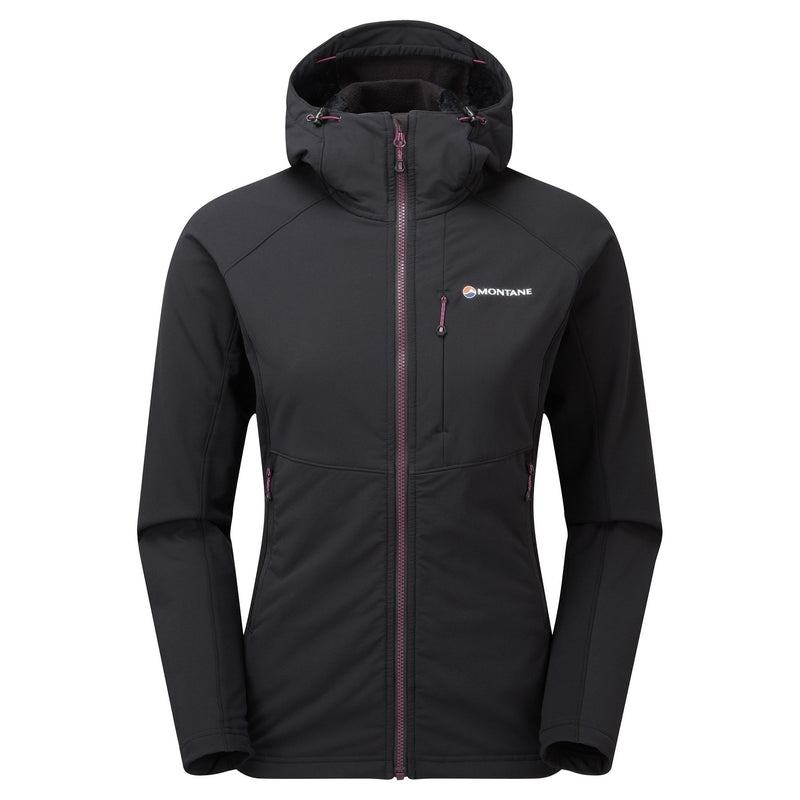 Montane Krypton Softshell Jacke Damen Schwarz | UWX1794DG