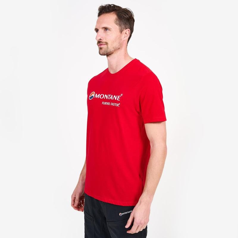 Montane Laufschuhe Klassische T-shirts Herren Rot | BIA9970SG