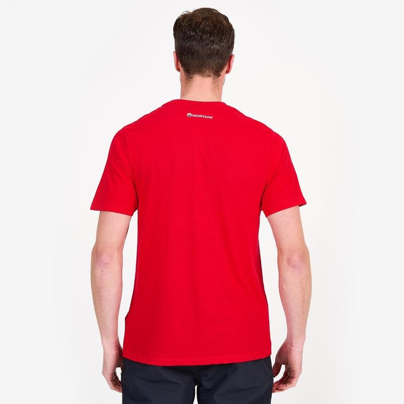 Montane Laufschuhe Klassische T-shirts Herren Rot | BIA9970SG