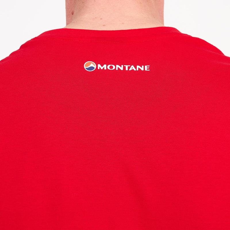 Montane Laufschuhe Klassische T-shirts Herren Rot | BIA9970SG